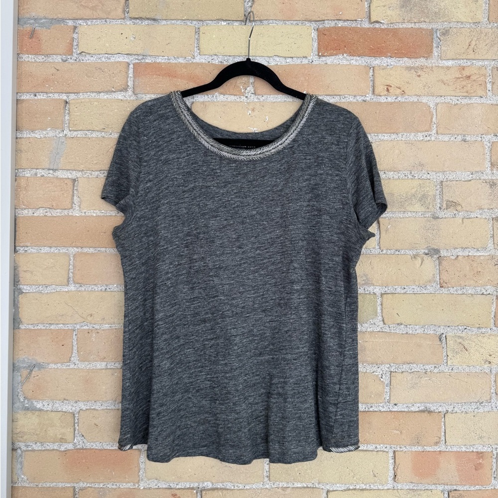 Generation Love T-shirt with silver trim